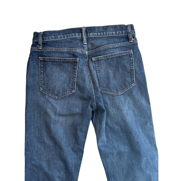 J.Crew Mens Flex Straight Leg Jeans Size W30 L32 Dark Wash Classic 90s - Picture 4 of 6